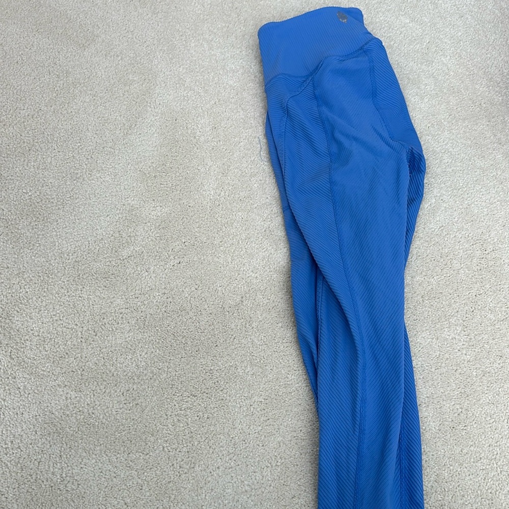 Free People Movement blue leggings
